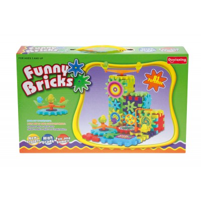 ชุดตัวต่อฟันเฟืองอัจฉริยะ Funny Bricks ขนาด 81 ชิ้น